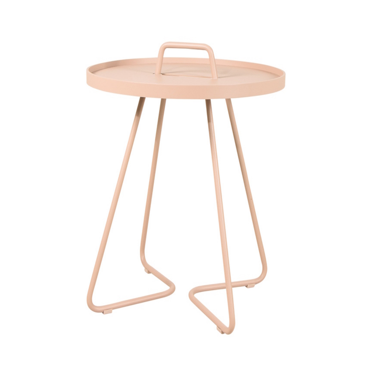 On-the-move Beistelltisch klein 54 x D 44 / light rose