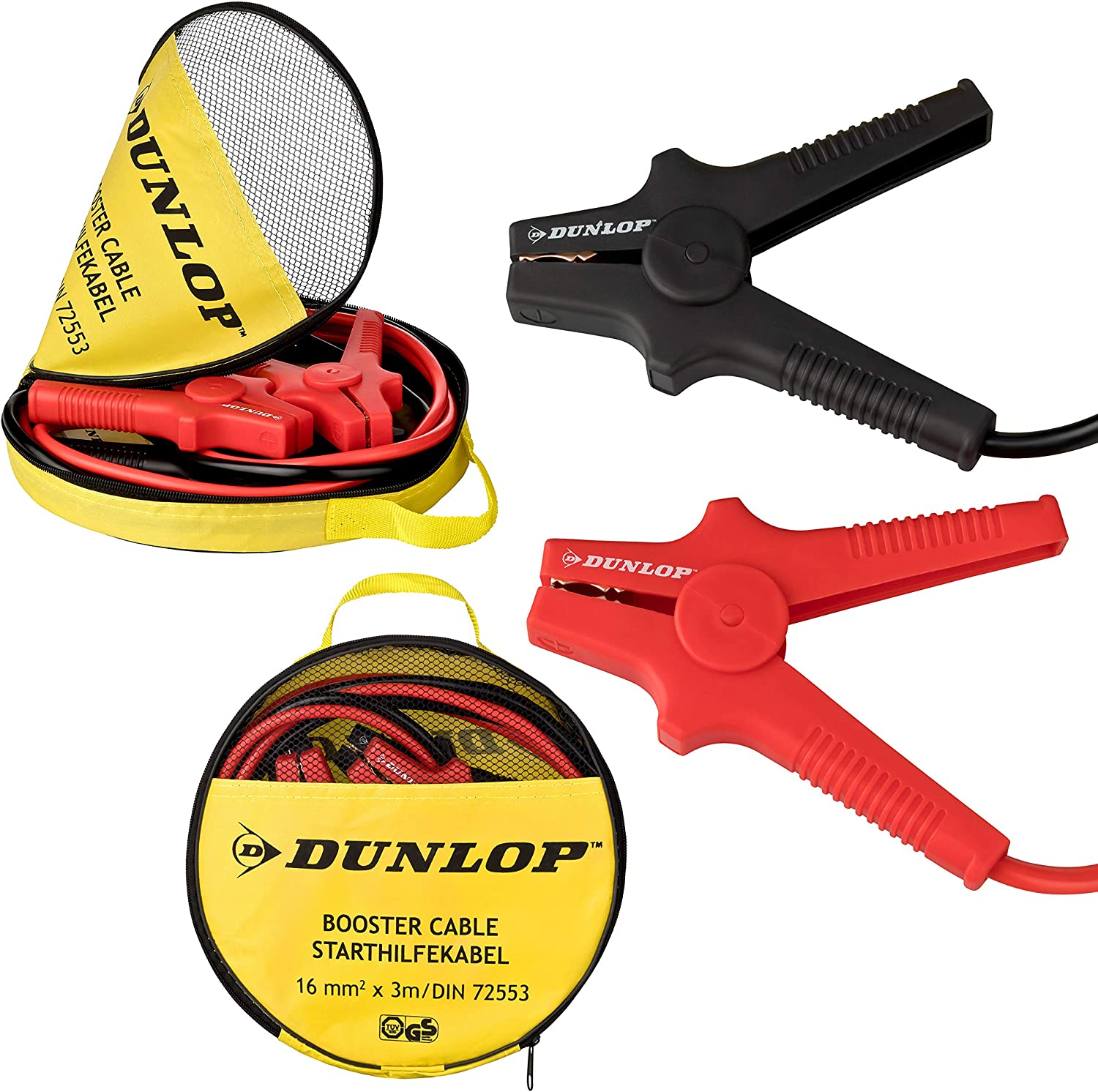 Dunlop - Starthilfekabel 16mm 220A 2x3m  