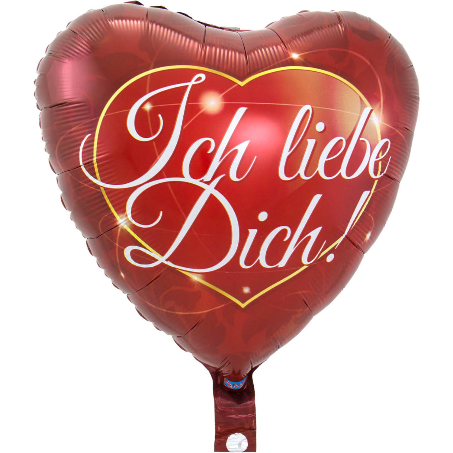 Folienballon: Ich liebe Dich Größe: 43 cm