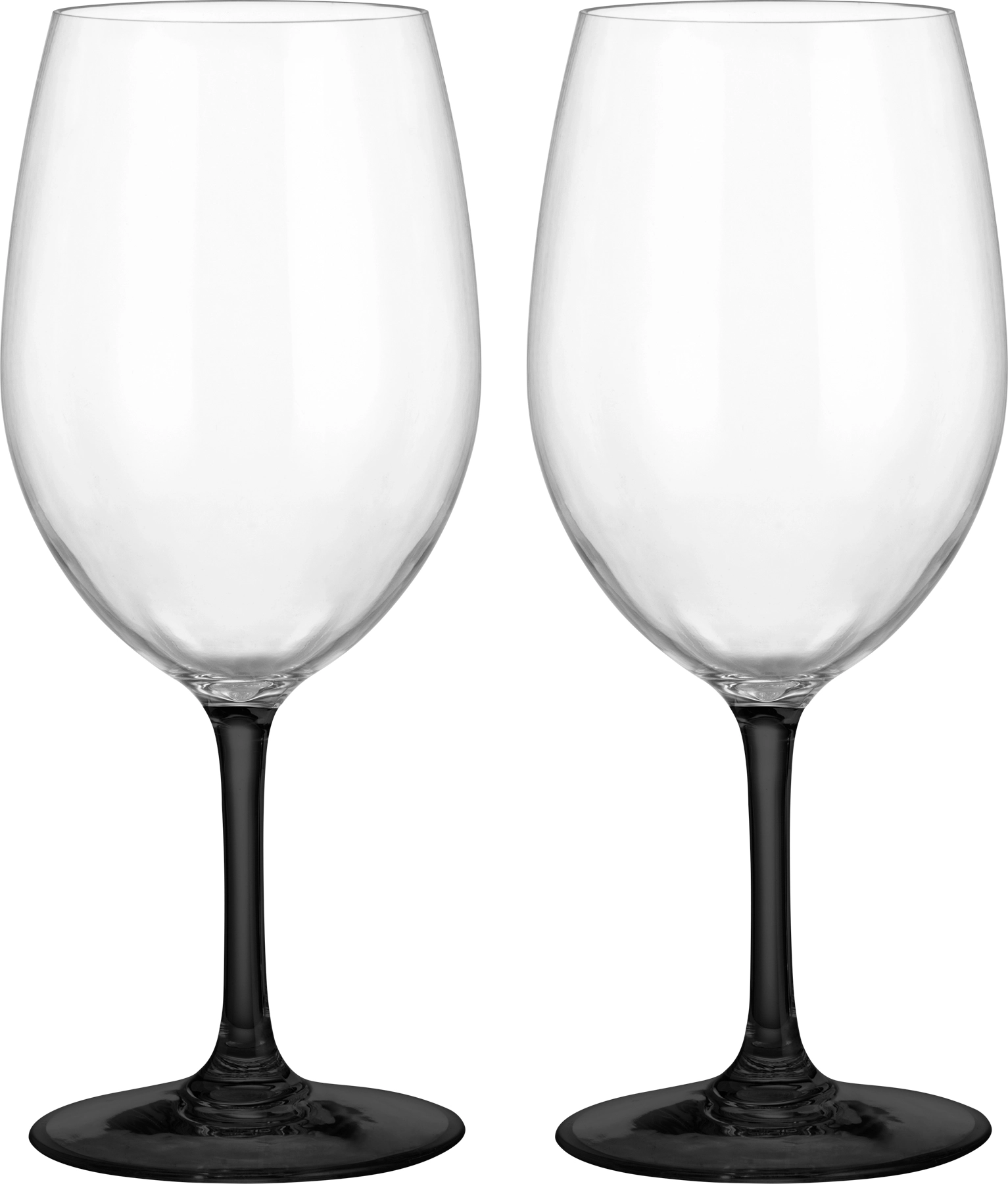 Brunner Set 2 Wineglass Thango B & W 