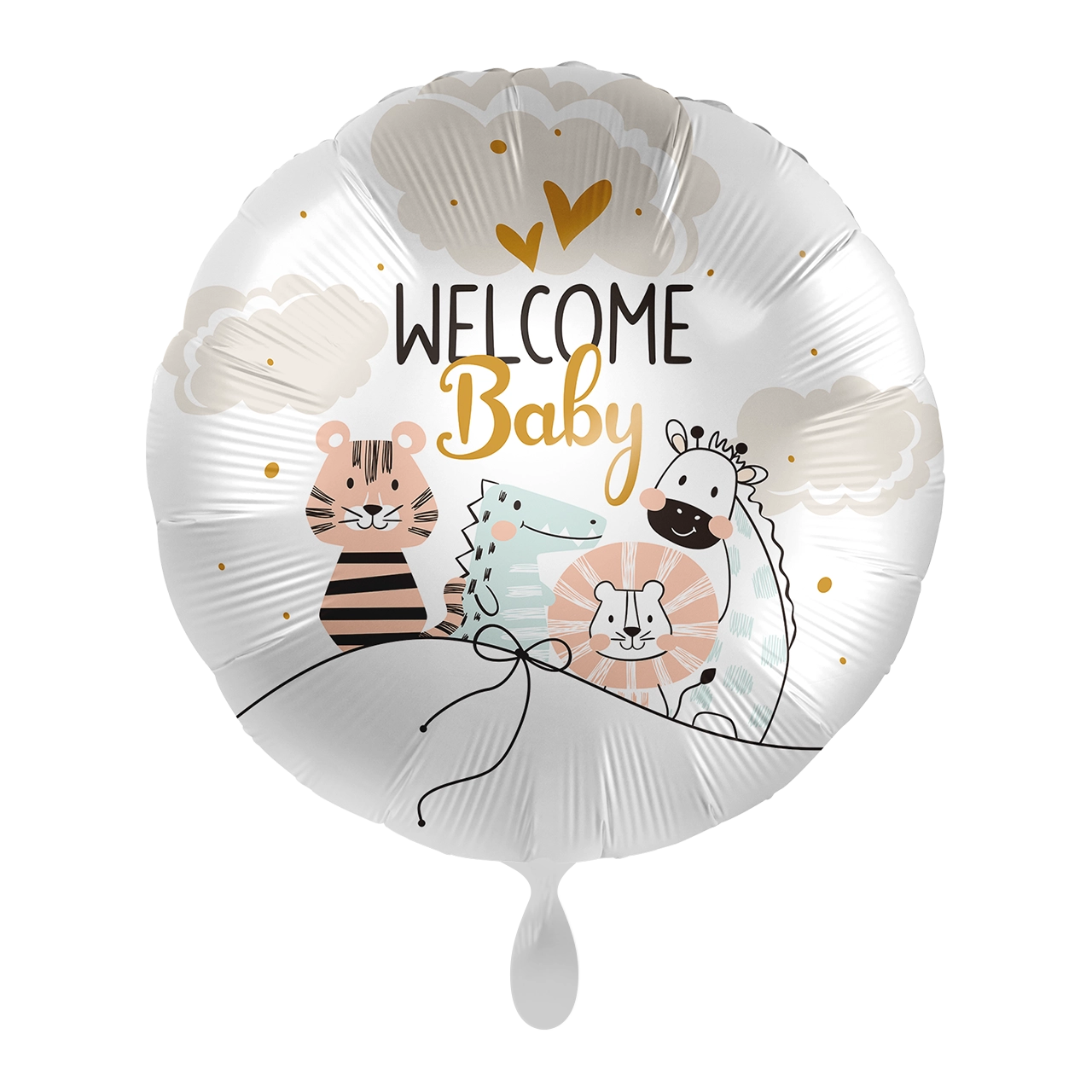 Folienballon: Welcome Baby Animals