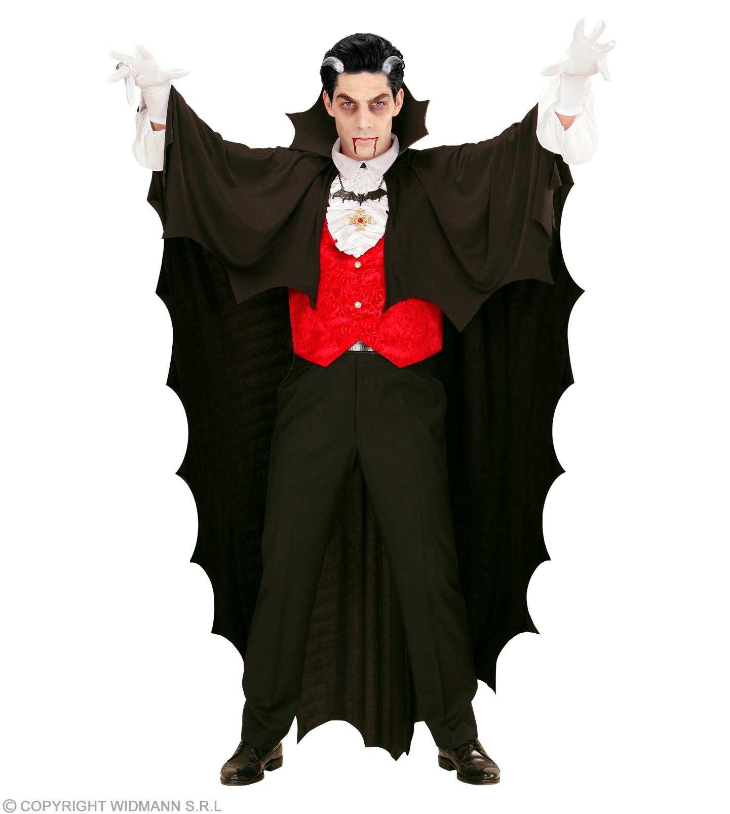 Vampir Umhang  Größe: 150 cm