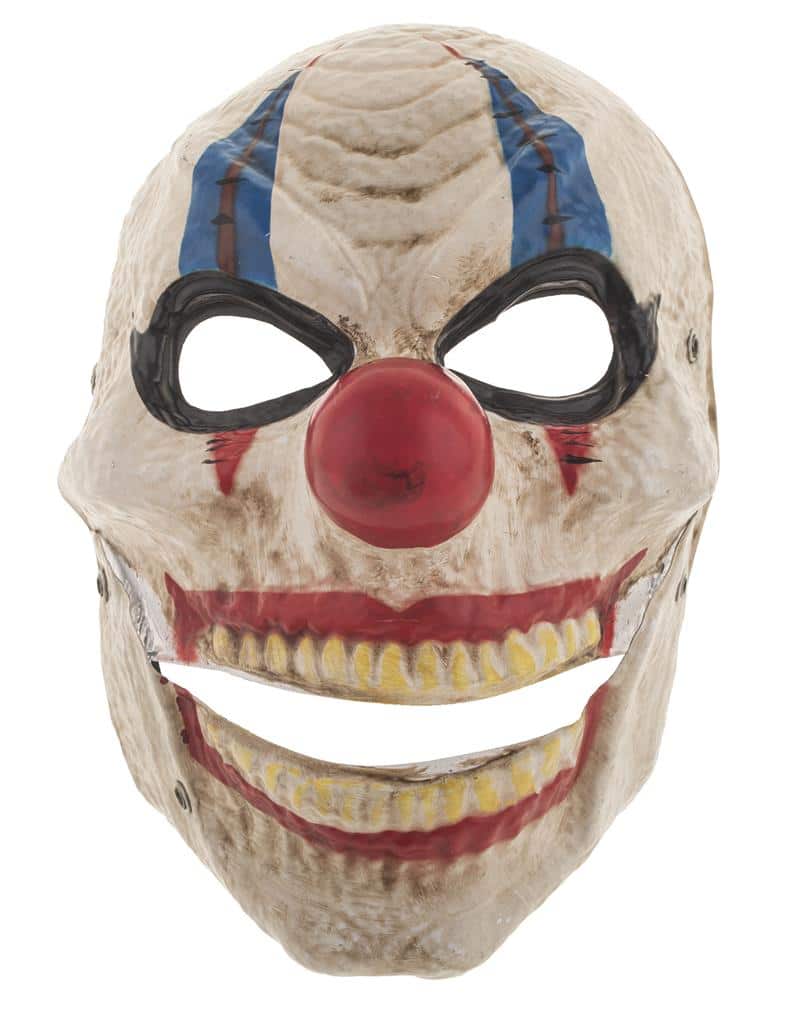 Accessoire: Clown-Maske mit beweglichem Kiefer