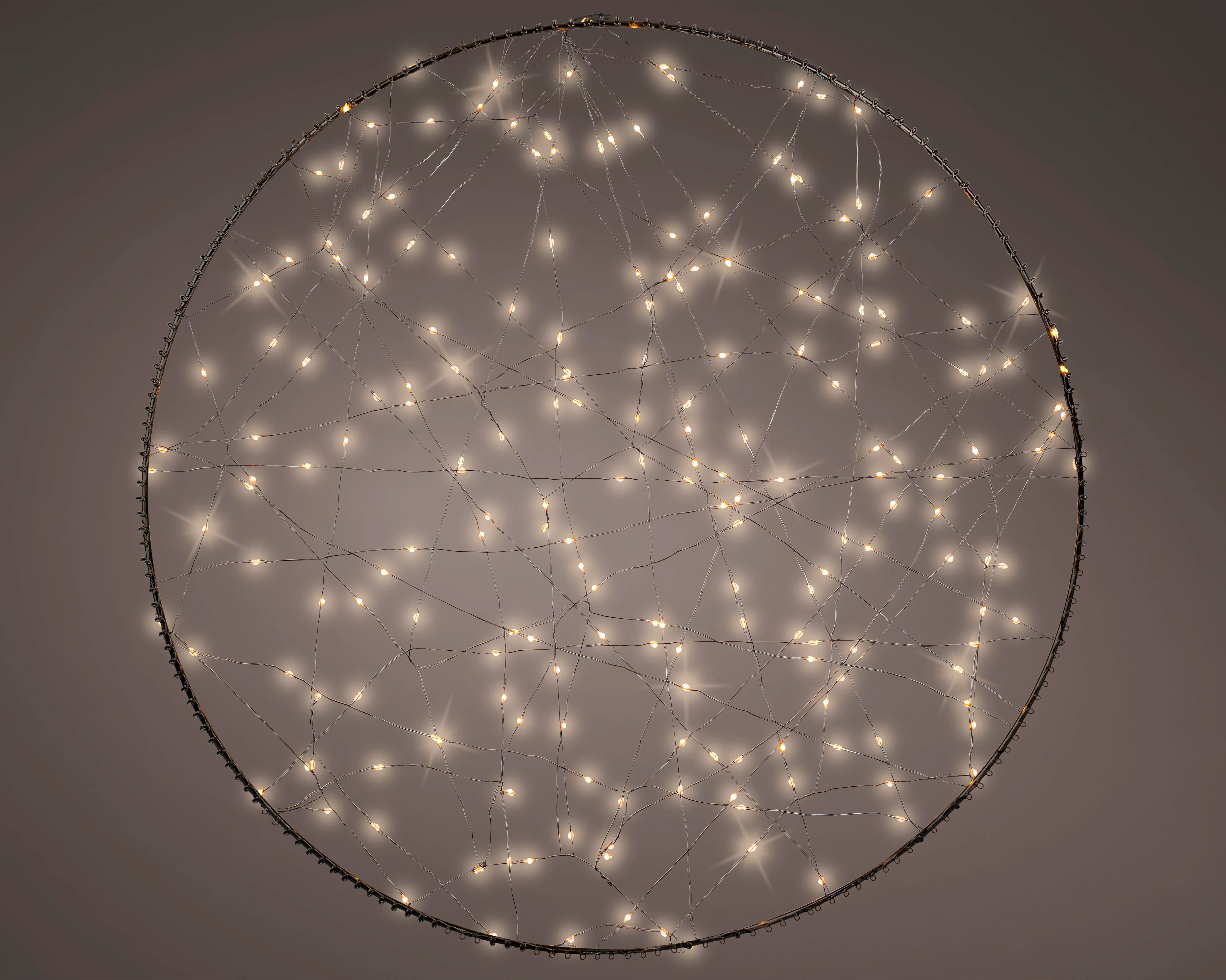 Weihnachtsmond Rund 38 cm Durchmesser LED Weihnachtsbeleuchtung