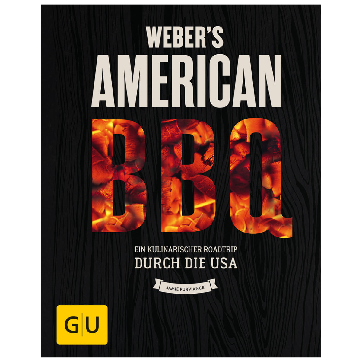 Grillbuch "Weber's American BBQ" von Jamie Purviance, schwarz