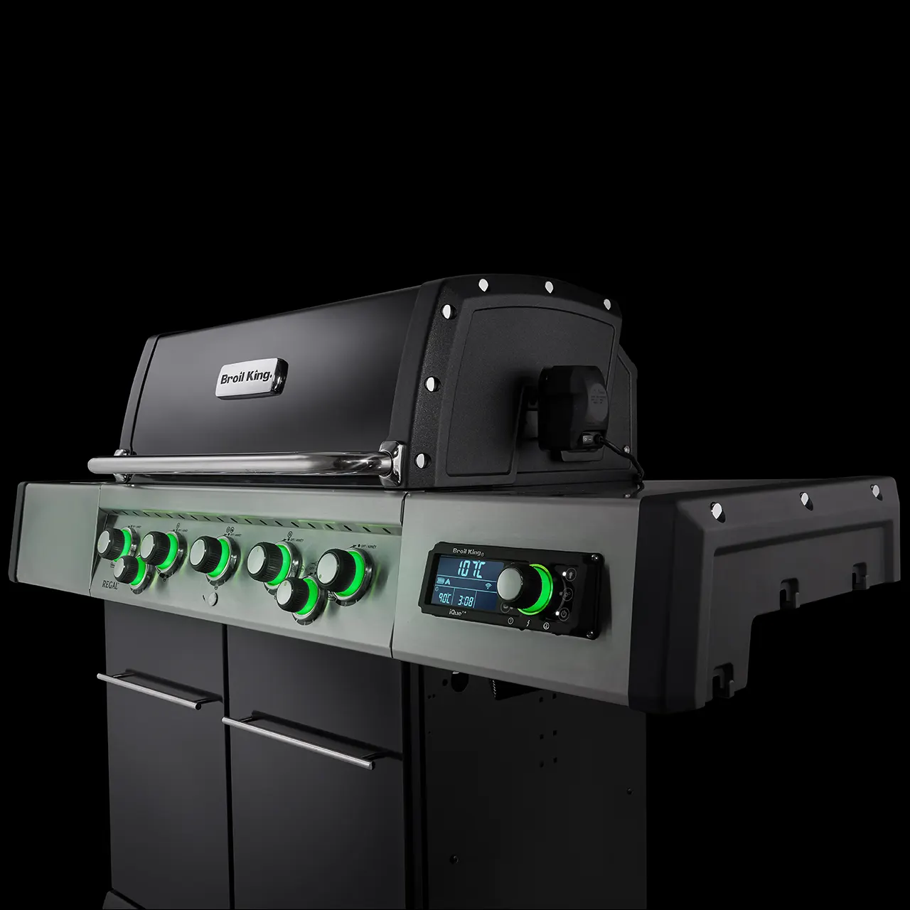 Broil King Regal Q 590 IR iQue Gasgrill 800 Grad Seitenkocher 688282 0062703882826 BK688282-1