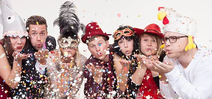 Karneval Kostüme und Dekoration für die eigene Jekkenparty oder für den großen Umzug