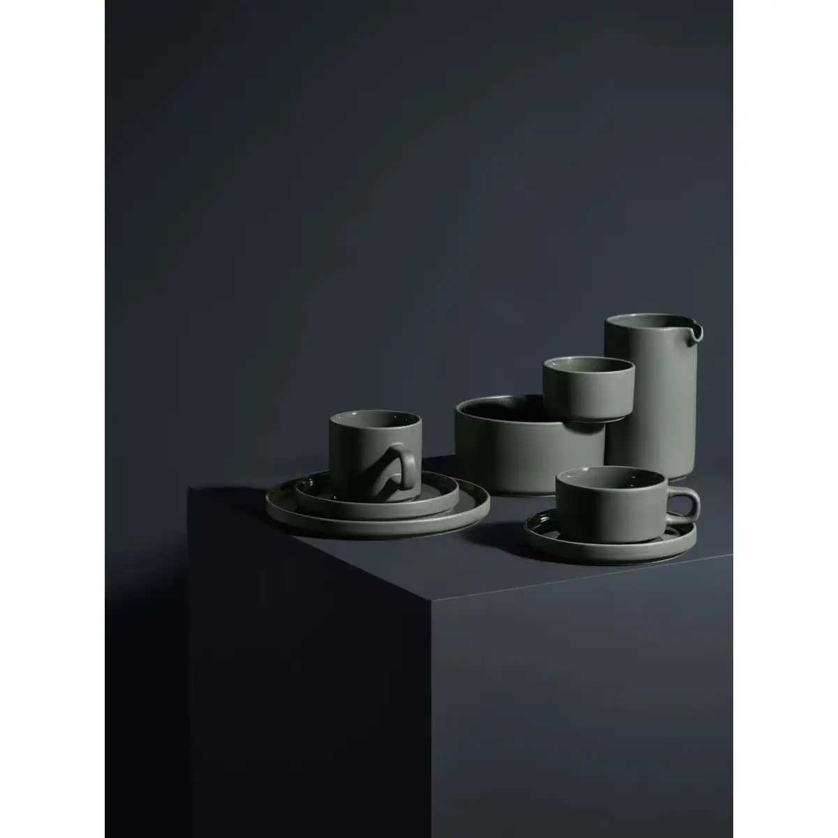 Blomus Set 2 Espressotassen PILAR Mirage Grey 