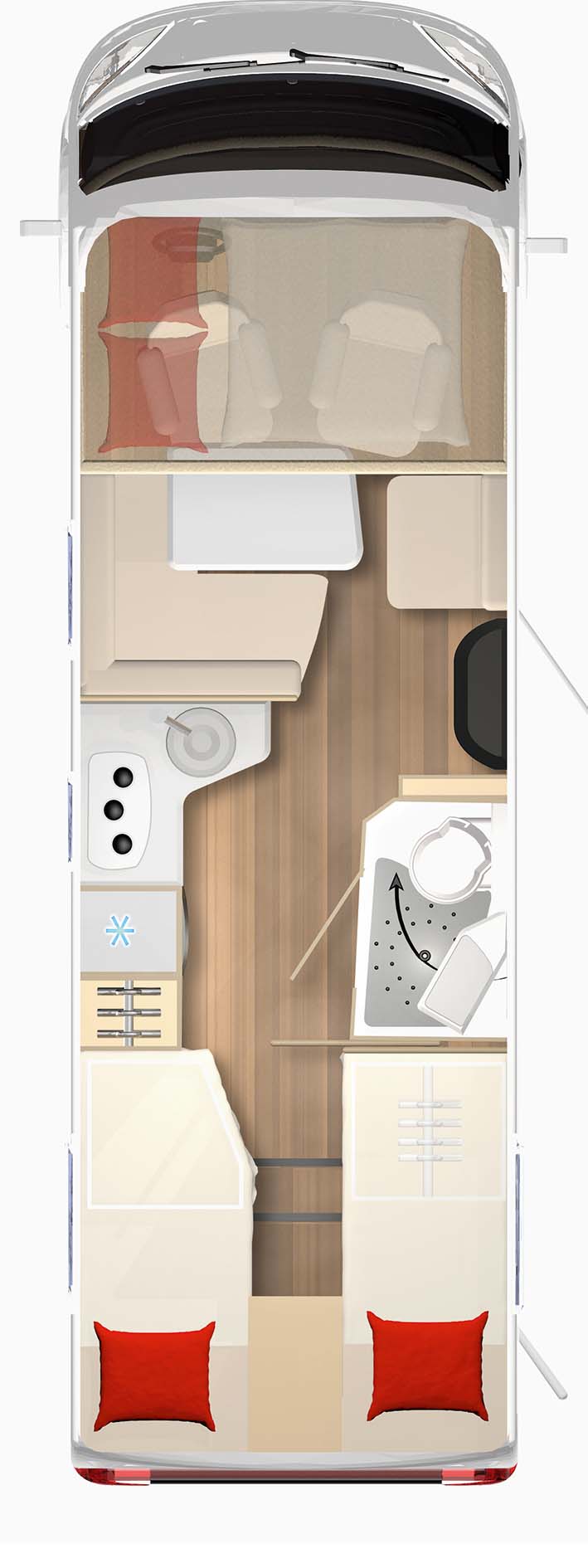 Reisemobil Bürstner Lyseo I 726 G - Modell 2023