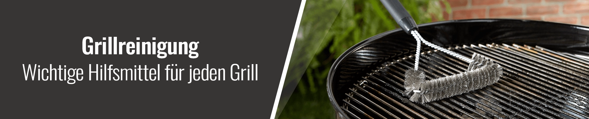 Artikel für die Grillreinigung - erhältlich bei S&E