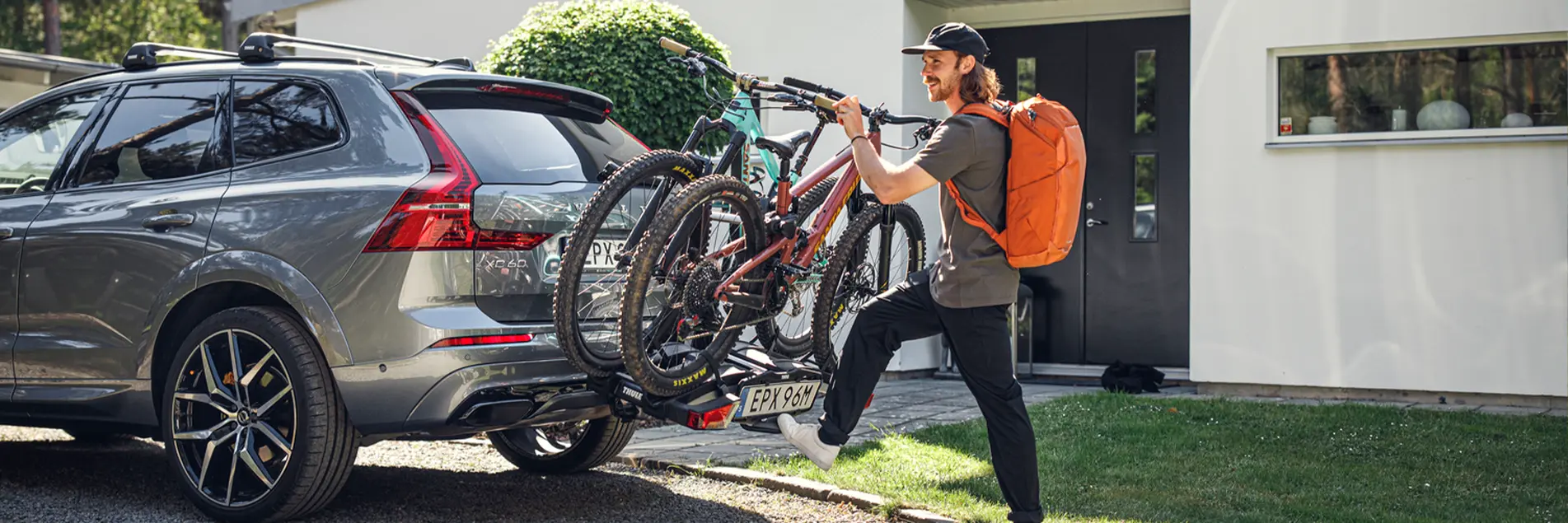 Anhängerkupplung mit einem Fahrradträger