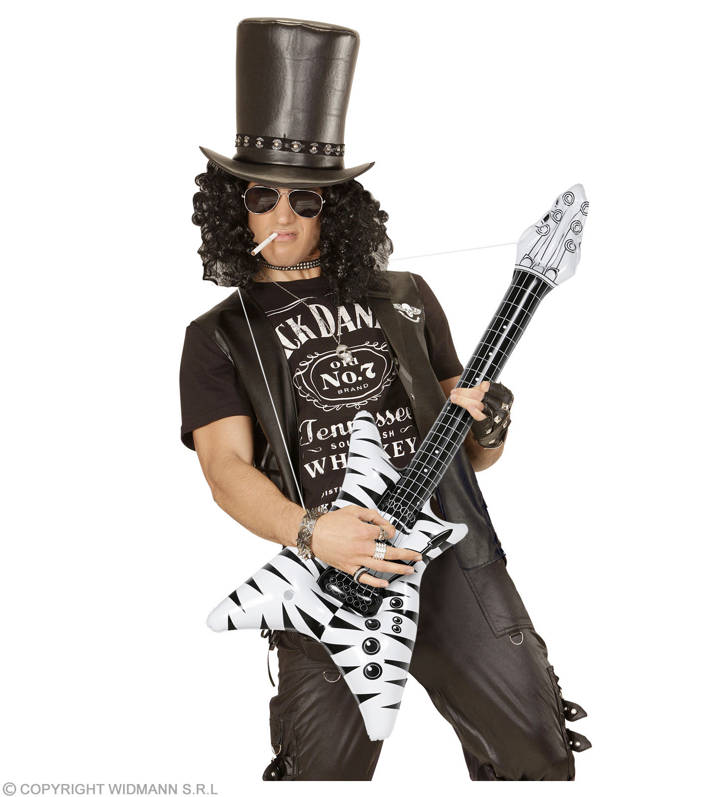 Aufblasbare Gittarre Rockstar  Größe: 95 cm