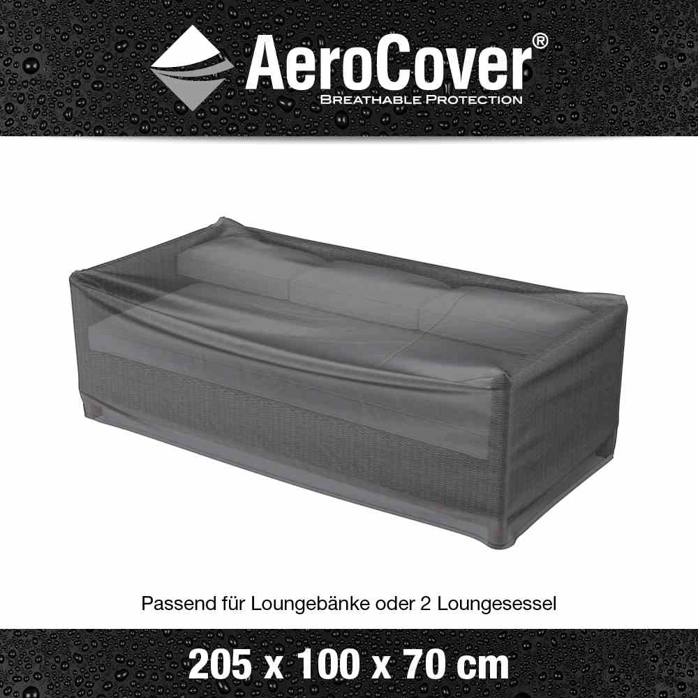 Abdeckhaube für Loungegruppe 205 x 100 x 70 cm