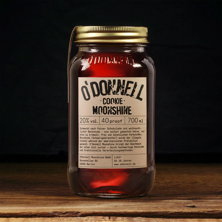 Cookie 700 ml ( 20% vol.) O´Donnell - Moonshine