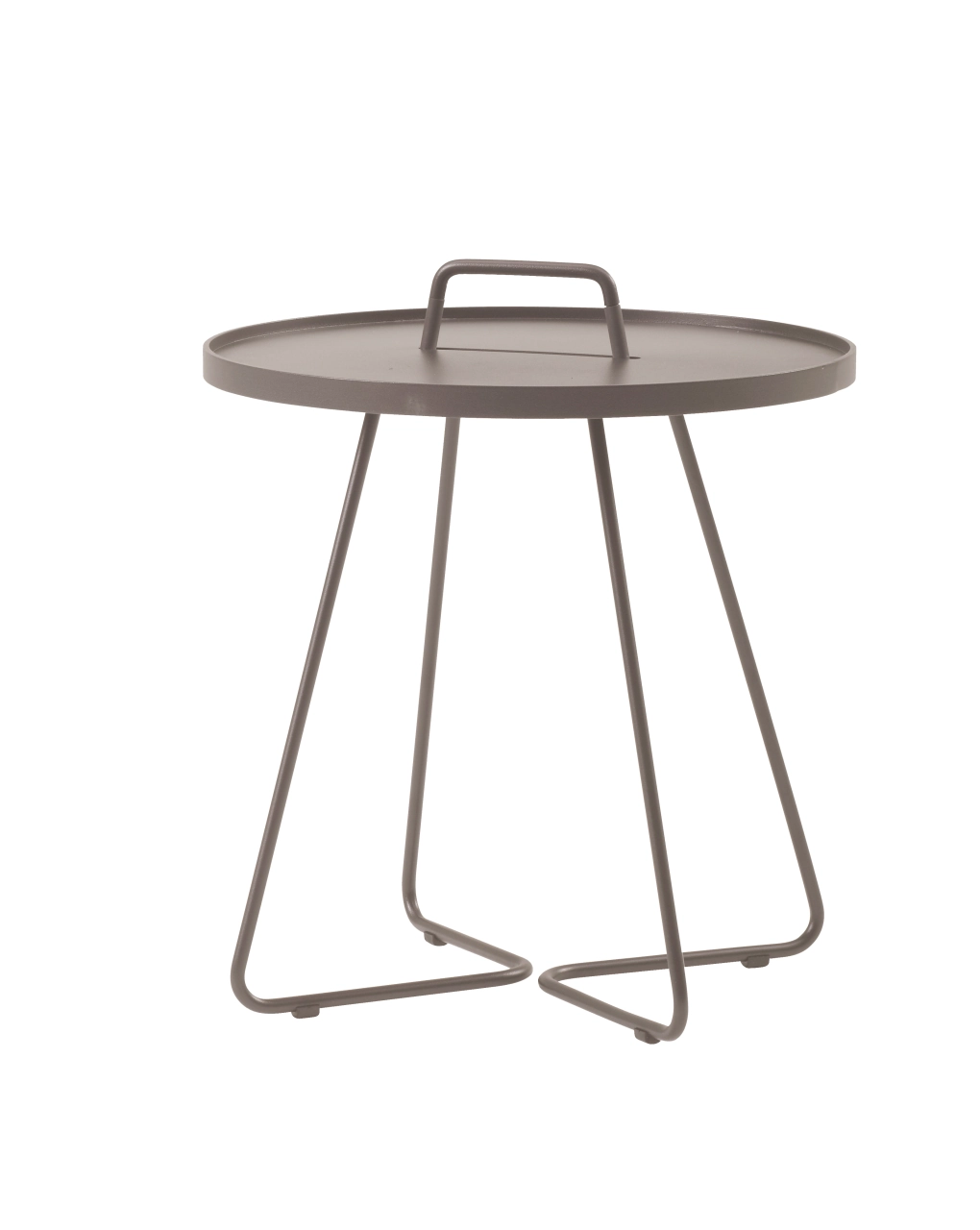 Cane-line On-the-move Beistelltisch Gro  Taupe