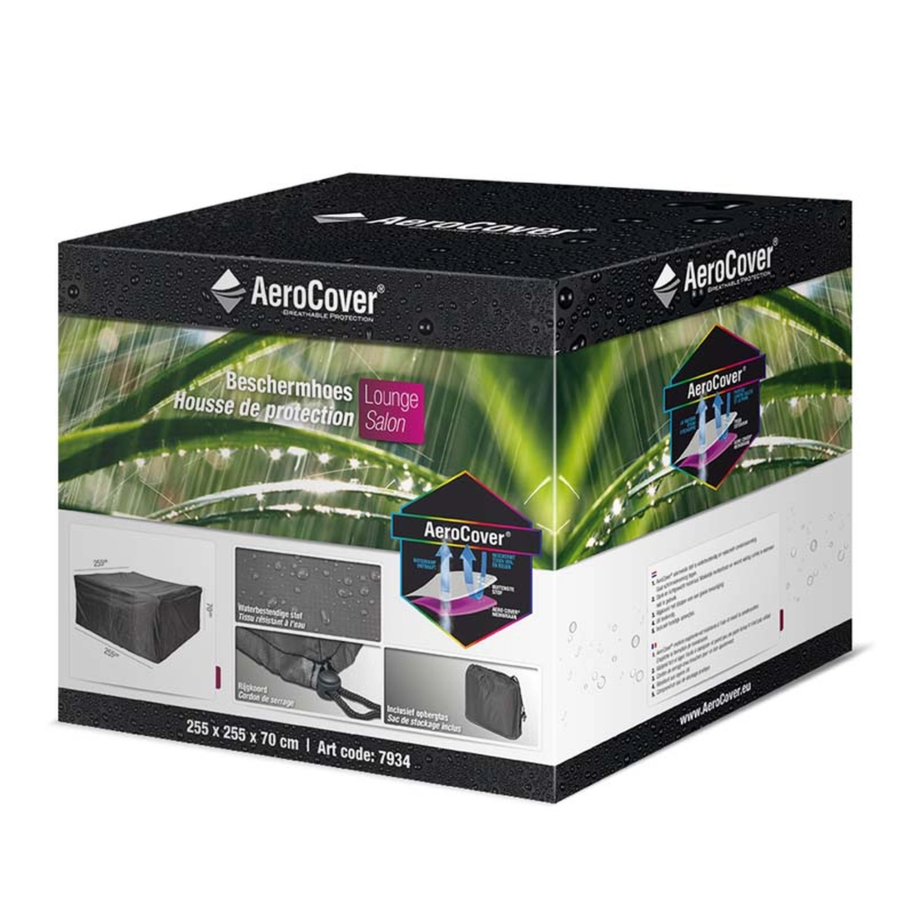 AeroCover atmungsaktive Schutzhülle Verpackung