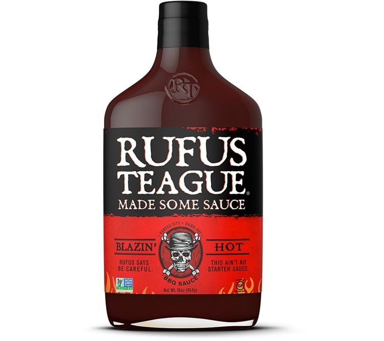 Blazin Hot BBQ Sauce  - Rufus Teague