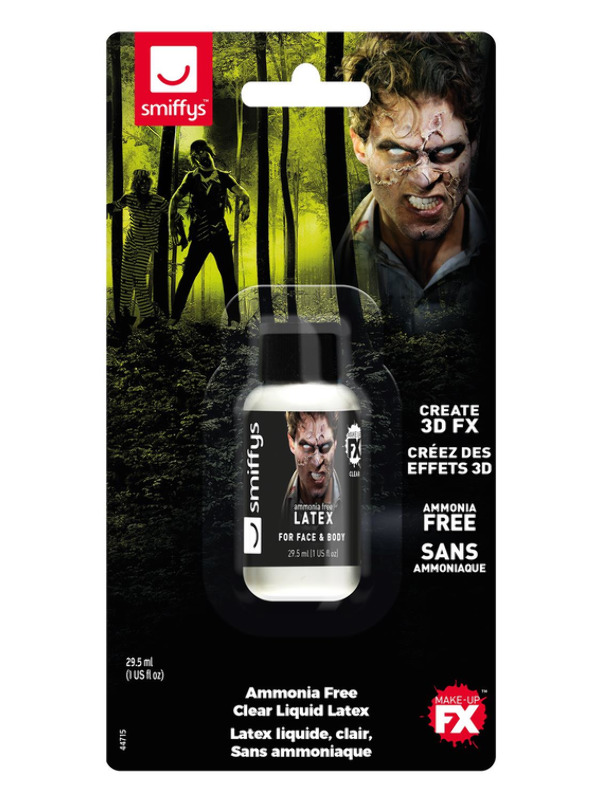 Zombie Liquid Latex, Make up-  Inhalt: 29,5 ml 