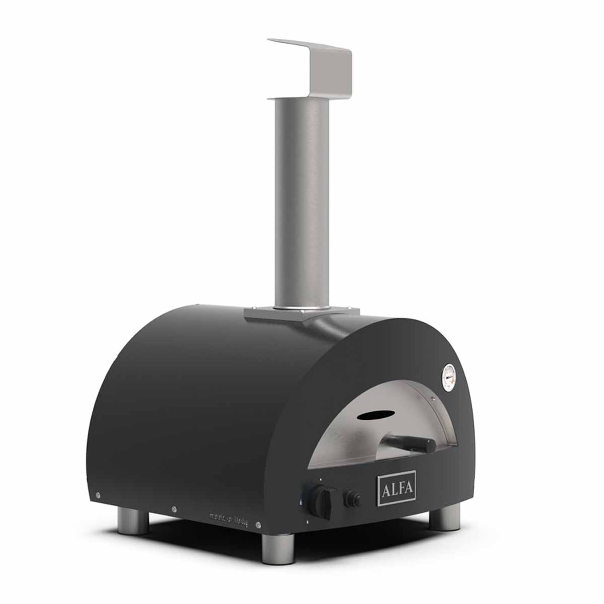 Alfa Forni Pizza Gasofen Moderno Portable Seite