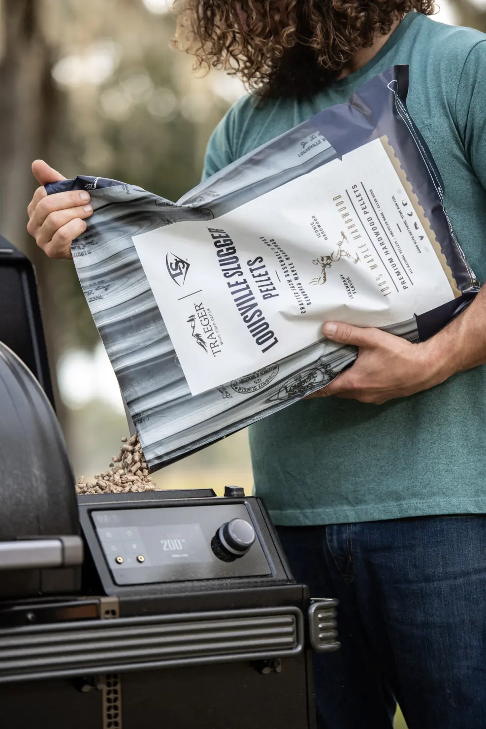 Traeger Louisville Slugger Maple Ahorn Pellets