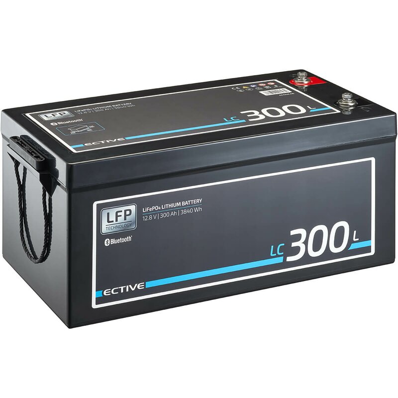 Ective - LC 300L 12V LiFePO4 Lithium  Versorgungsbatterie 300 Ah