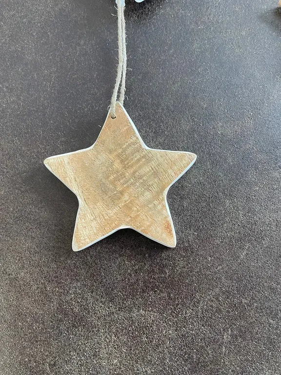 Weihnachtsstern klein holz