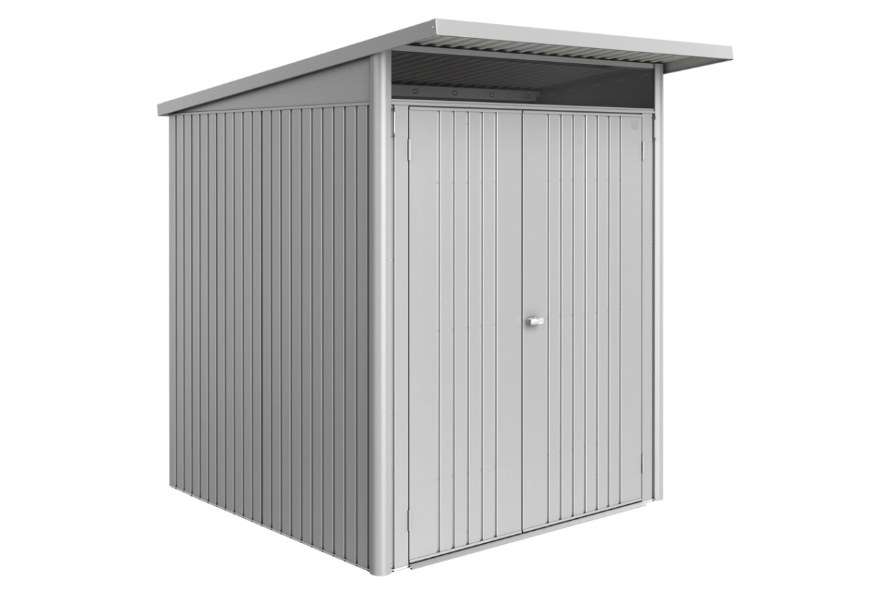 Biohort Gertehaus AvantGarde ECO A1  silber-metallic  Doppeltr