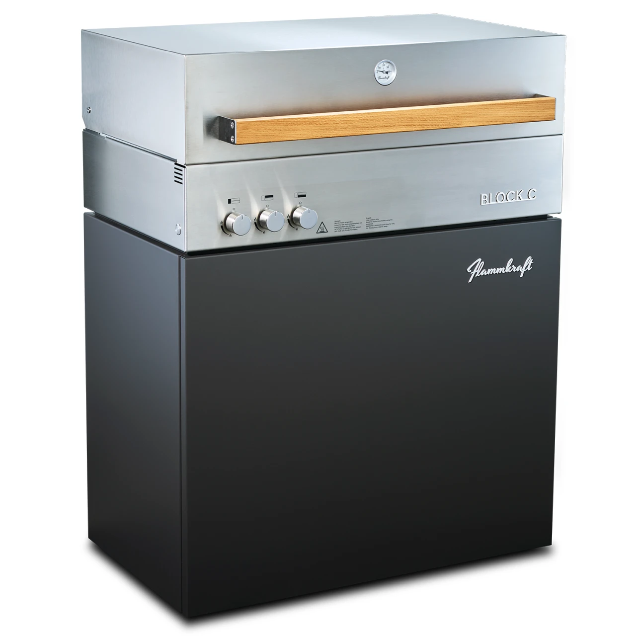 Flammkraft Block C Gasgrill tiefumbra C00001 0039067431939 FK0017-1