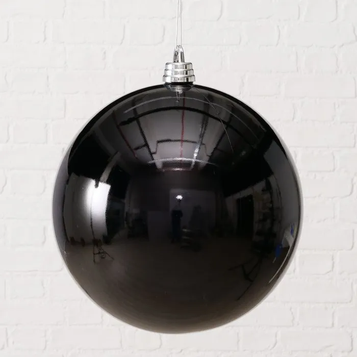 Boltze Weihnachtskugel Centro Ø 40cm   schwarz