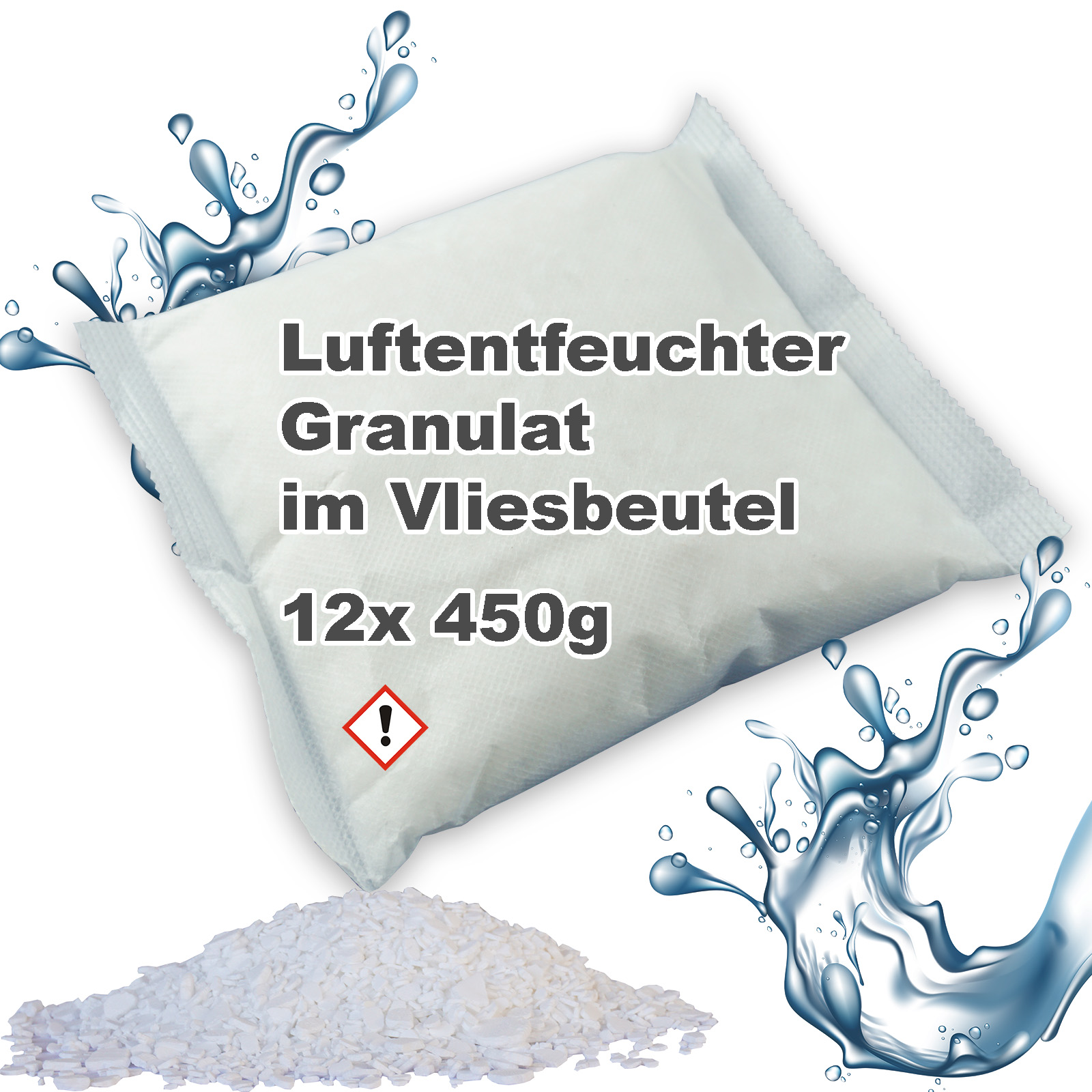 2x Luftentfeuchter Granulat 4,8 kg lose im 5 L Nachfülleimer Doppelpack  2,18€/kg : : Küche, Haushalt & Wohnen