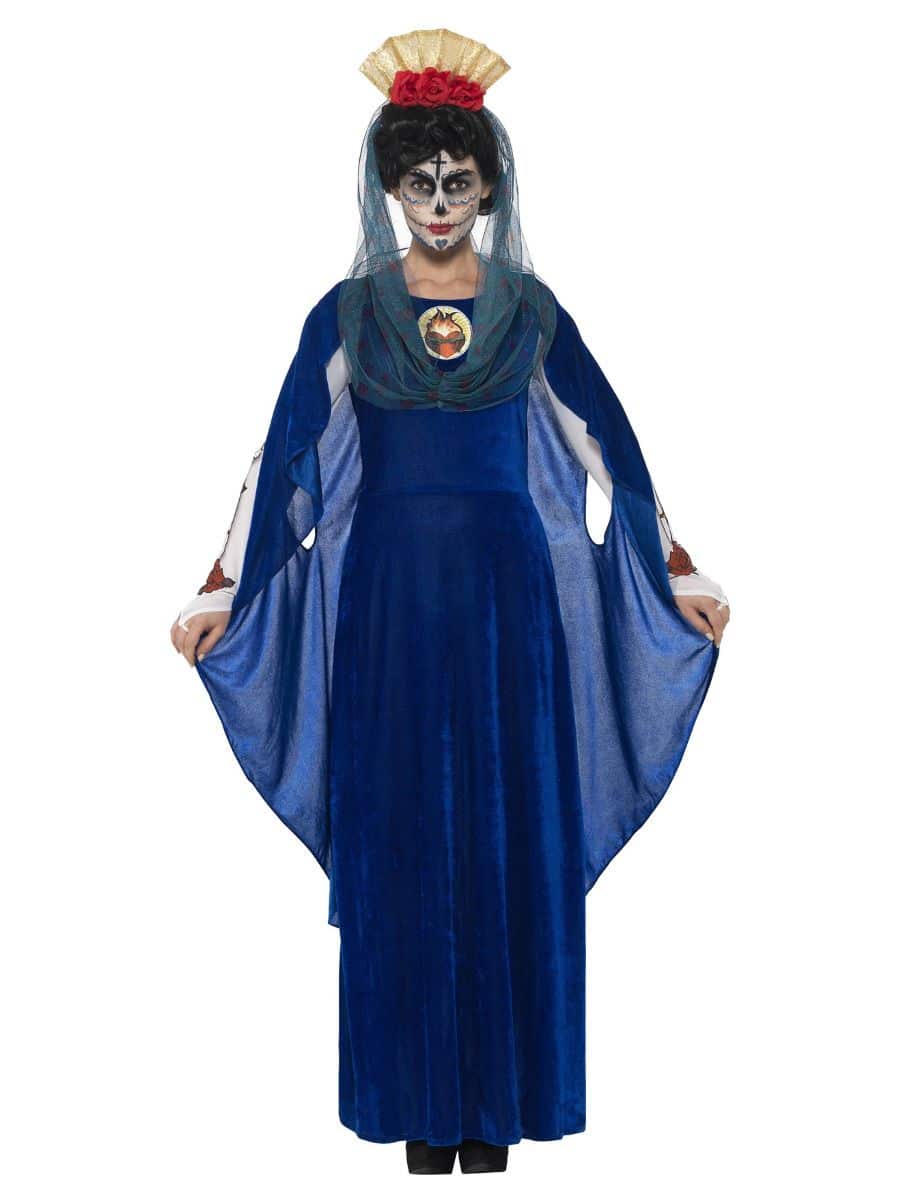 Kostüm: Tag der Toten Heilige Maria Größe: M
