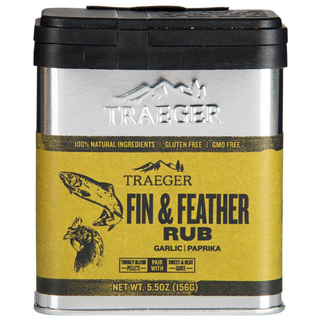 Fin & Feather 156 g Streudose  Traeger