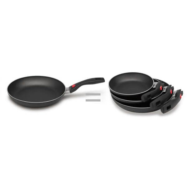 Click & Cook Pfanne L  28 cm, flach