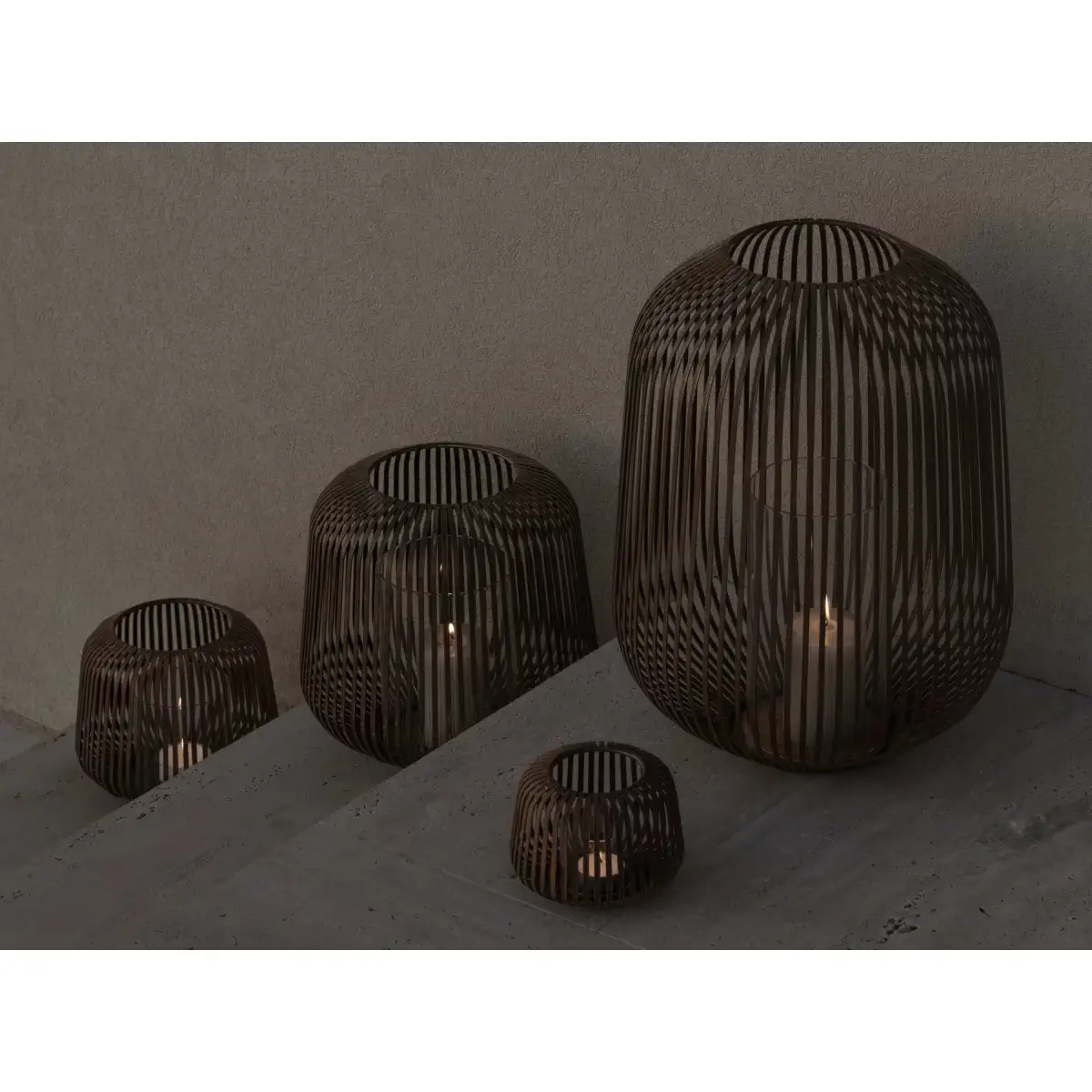 Blomus Laterne -LITO- Rusty Look   XS