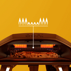 Koda 2 G2 Gas Technology Visualisierung der unterschiedlichen Flammen im Flammenbild