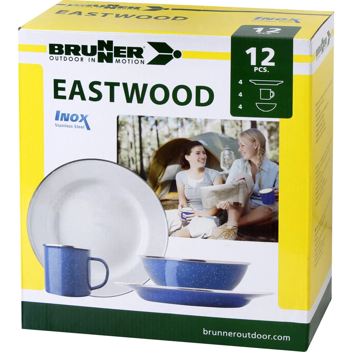 Brunner - Geschirrset "Eastwood"  12-teilig