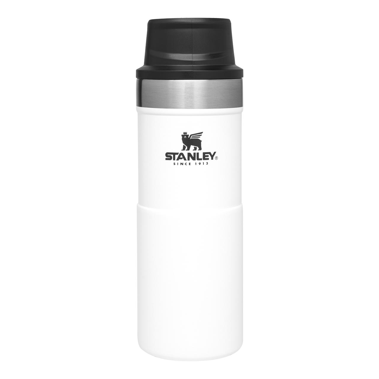 Stanley Trigger-Action Travel Mug 0.35l white 