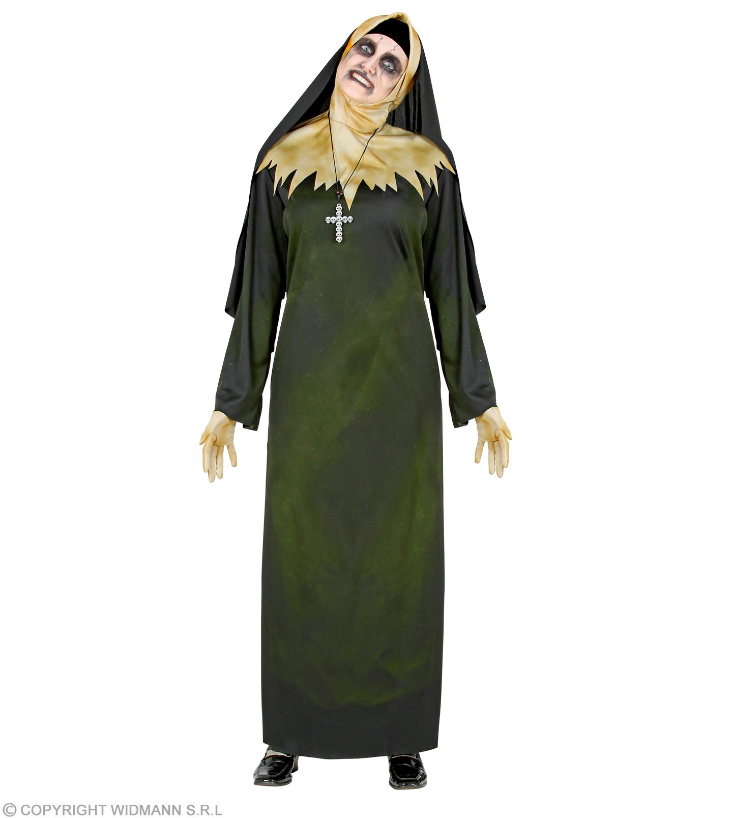 Dämonische Nonne Kostüm Größe. M