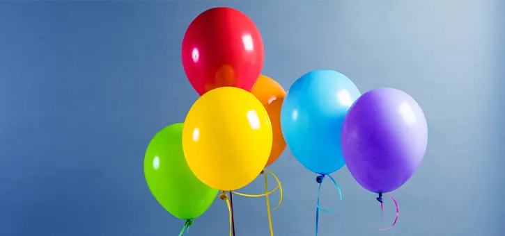 Luftballons für alle Gelegenheiten auch mit Heliumauffüllservice