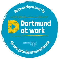 Dortmund at work Netzwerkpartner Auszeichnung - für eine gute Berufsorientierung