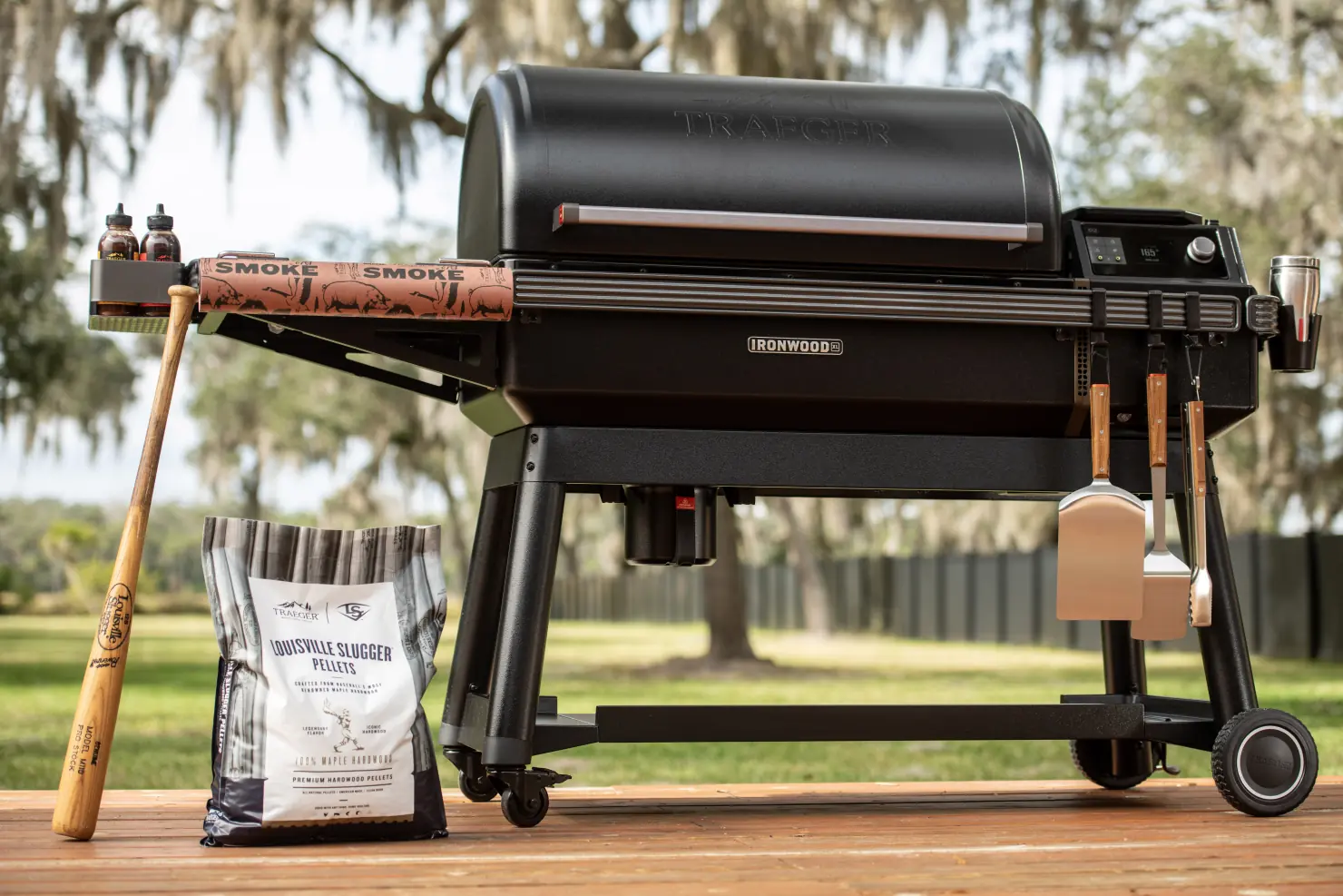 Traeger Louisville Slugger Maple Ahorn Pellets