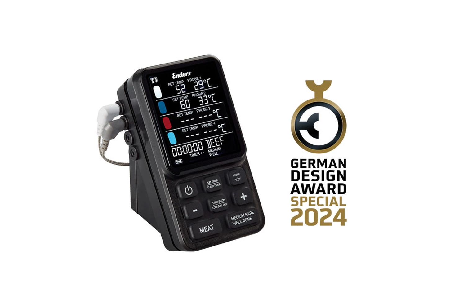 German Design Award Special 2024 Patch mit Thermometer