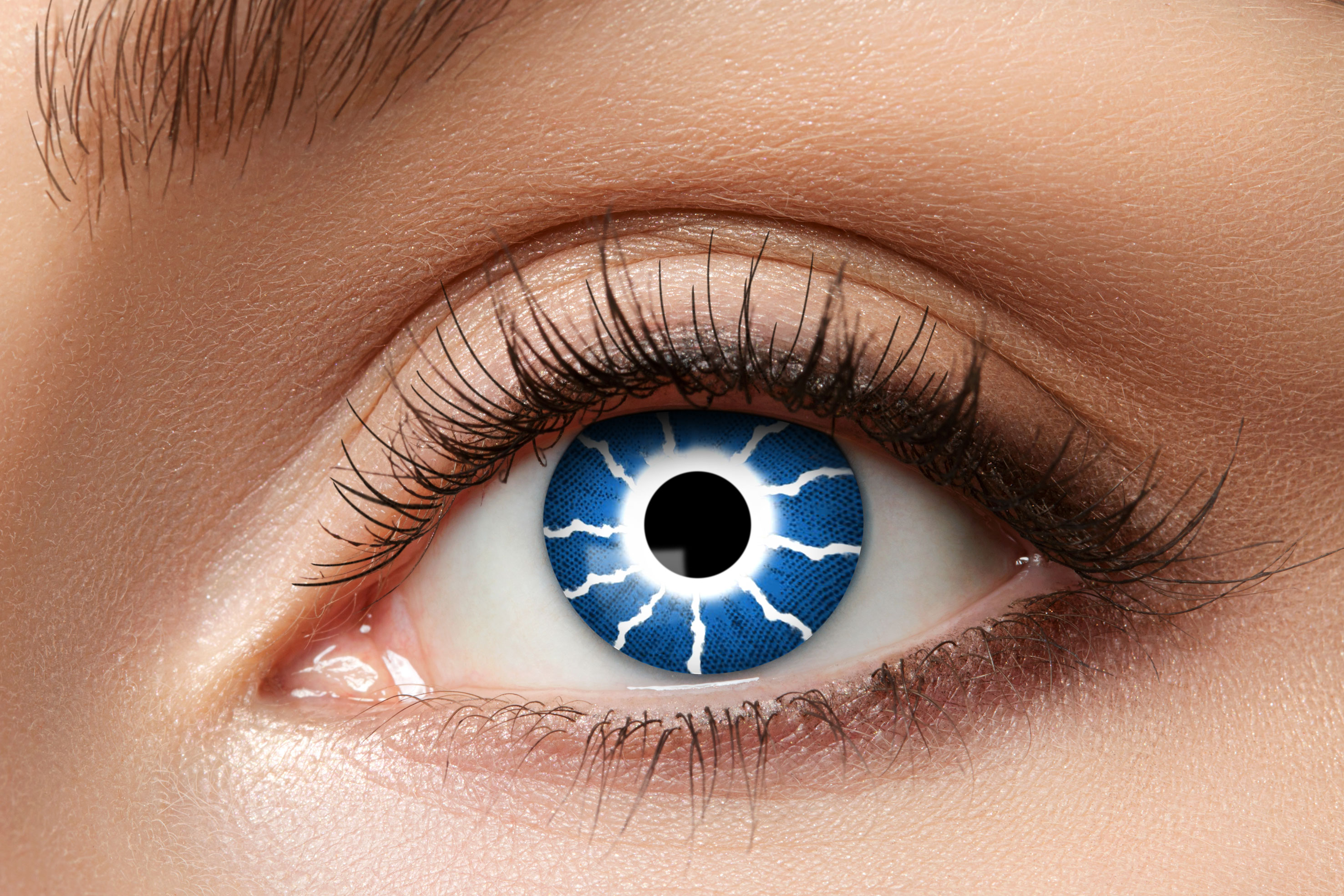 Blue thumder Kontaktlinsen  3 Monatslinsen 