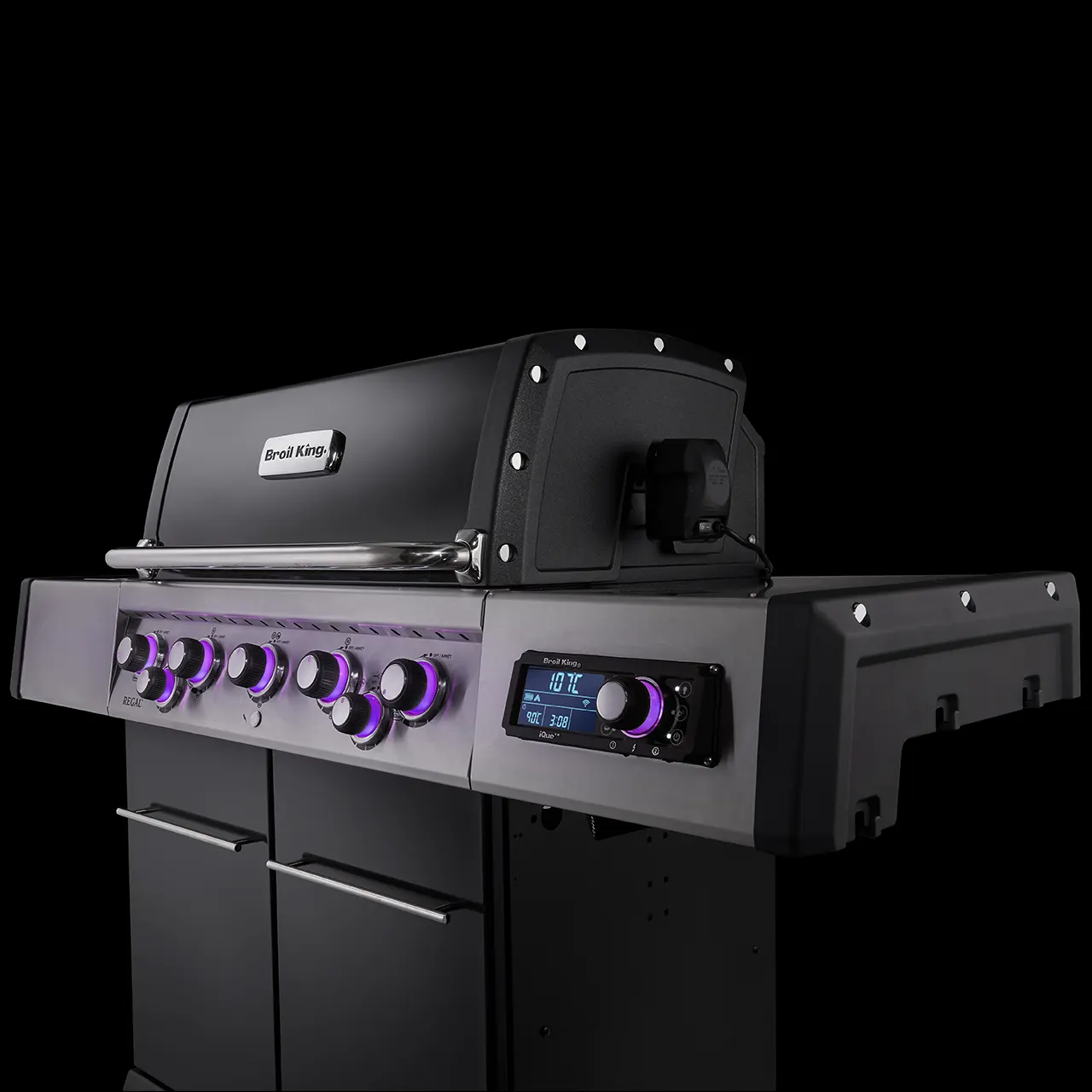 Broil King Regal Q 590 IR iQue Gasgrill 800 Grad Seitenkocher 688282 0062703882826 BK688282-1