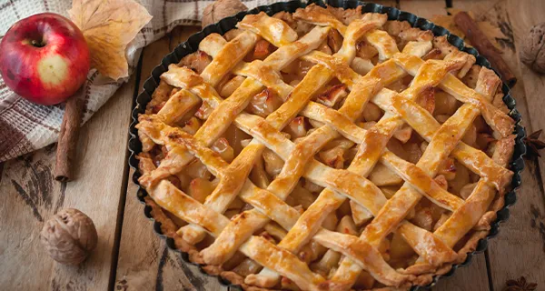 Apple-Pie aus dem Pelletgrill Apfelkuchen vom Grill