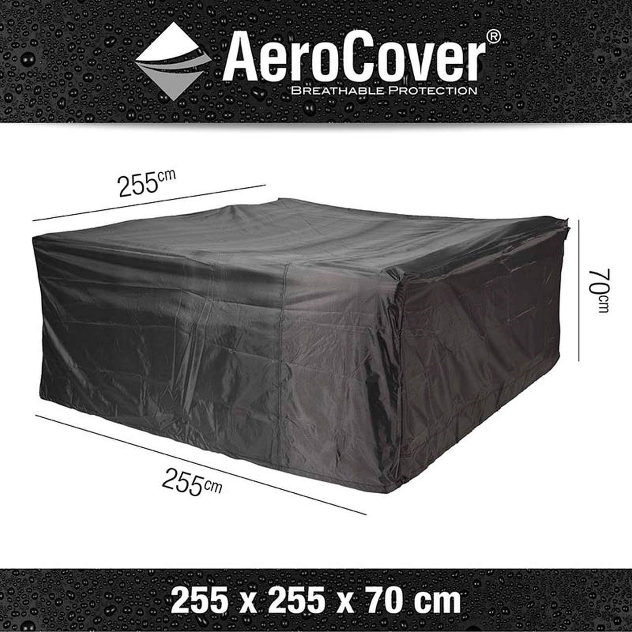 AeroCover atmungsaktive Schutzhülle Maße