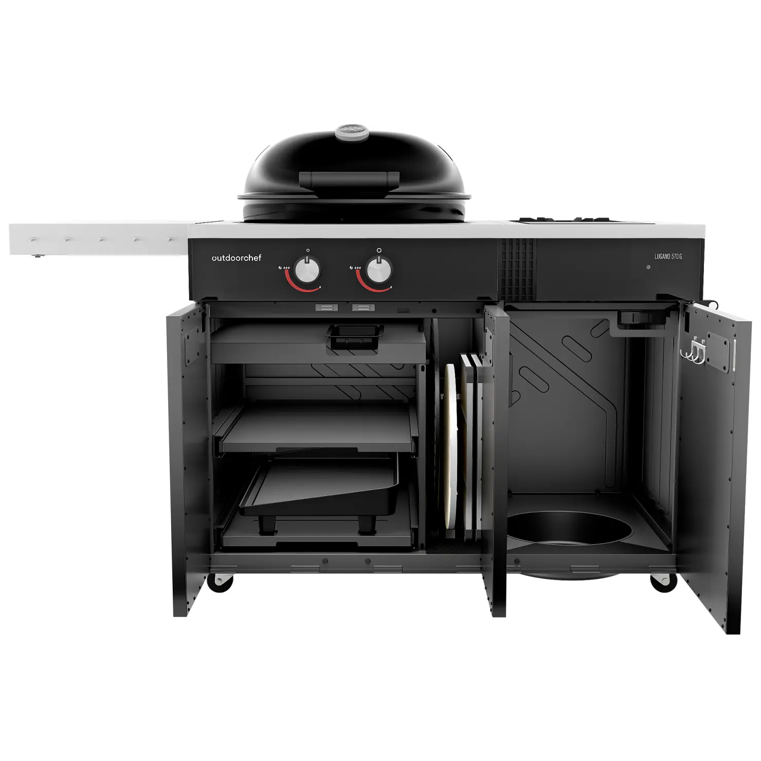 Outdoor Chef Lugano 570 g Evo II Kugel-Grill Station Outdoor-Kueche Titel-Foto