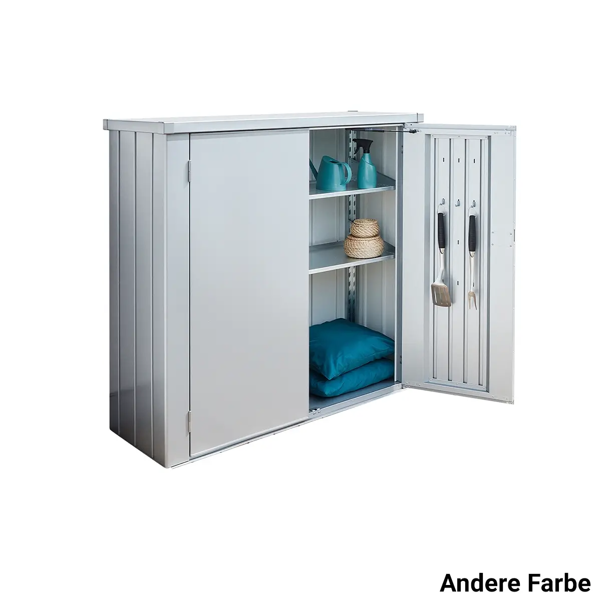 Biohort Romeo M in der Farbe silber mit einem Anwendungsbeispiel