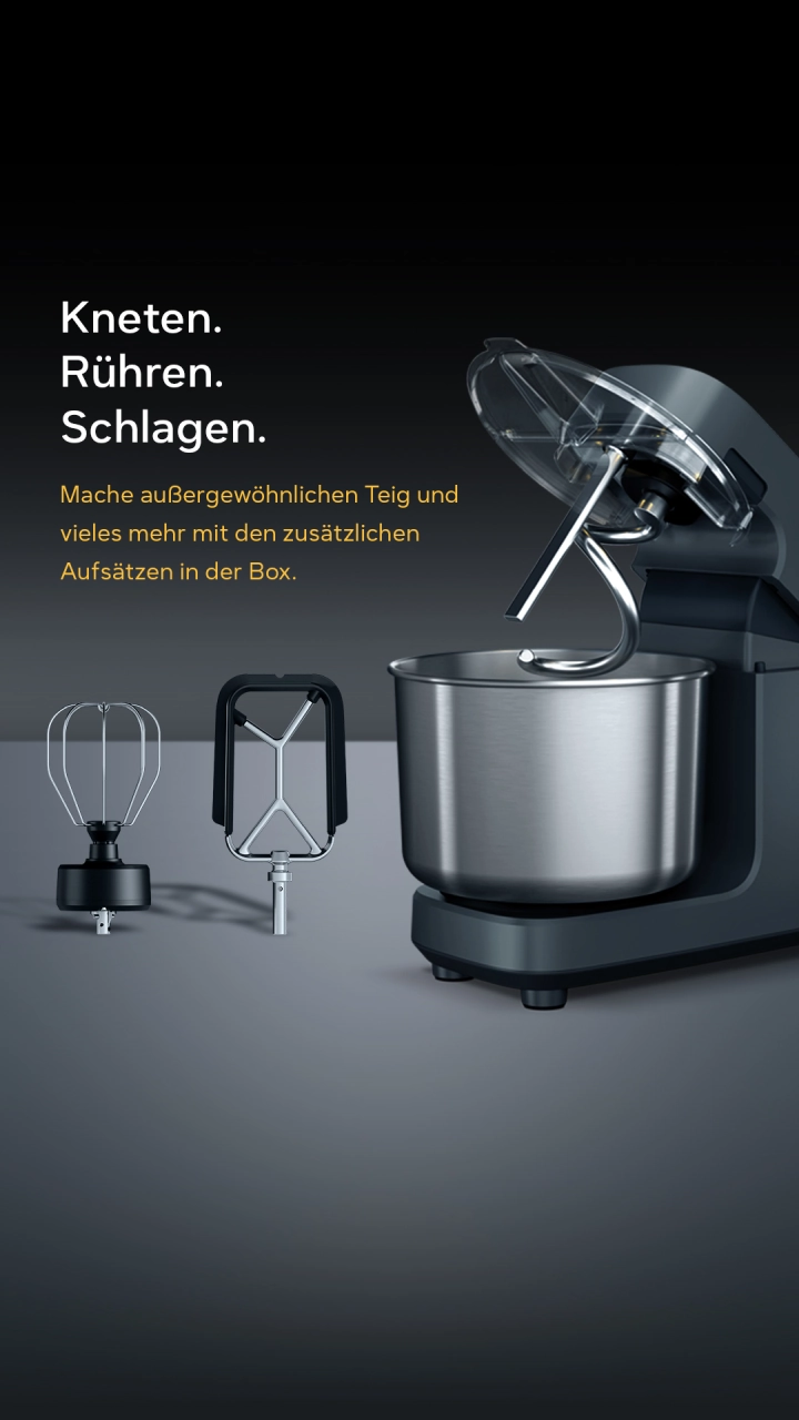 Ooni Halo Pro Teigknetmaschine | Spiralkneter Erklärung Ooni Halo Pro Teigknetmaschine | Spiralkneter Erklärung