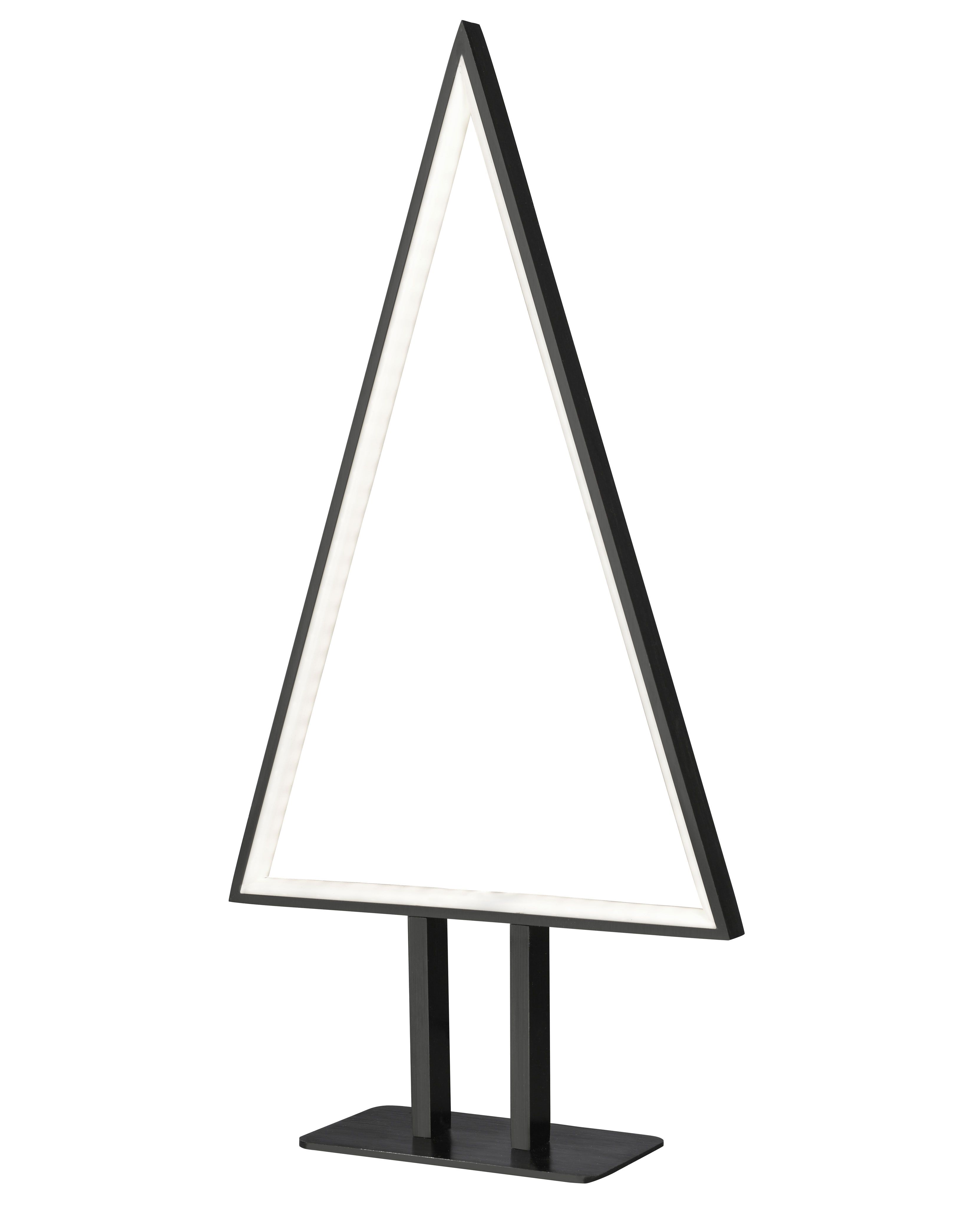 Pine LED Tanne Aluminium Schwarz 3W H50cm      